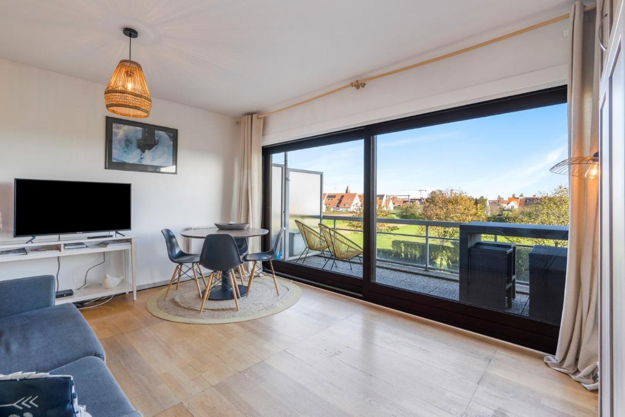 La perle du Nord studio met meer, strand en zwembad Appartement Knokke-Heist Buitenkant foto